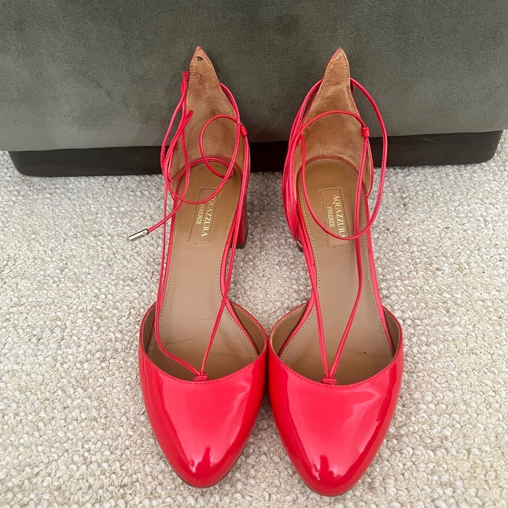 Aquazzura Women's Red Sandals